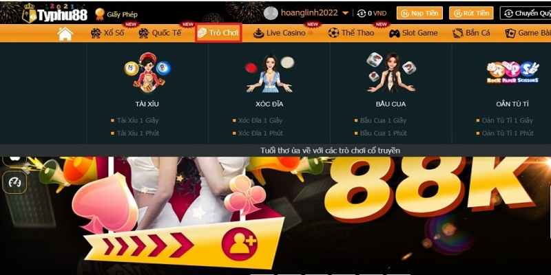 Tham gia tựa game xóc đĩa live tại TP88